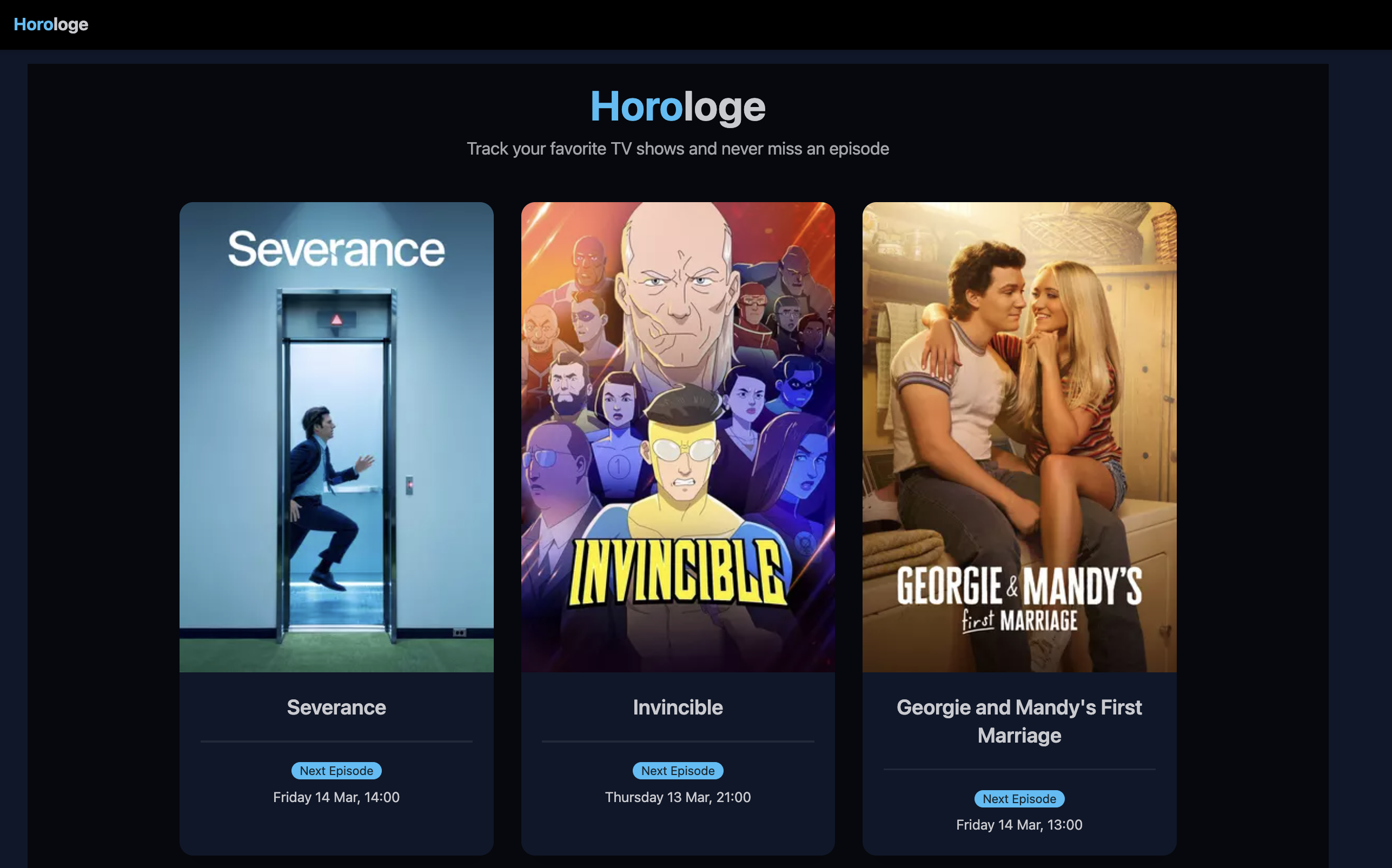 Horologe Screenshot