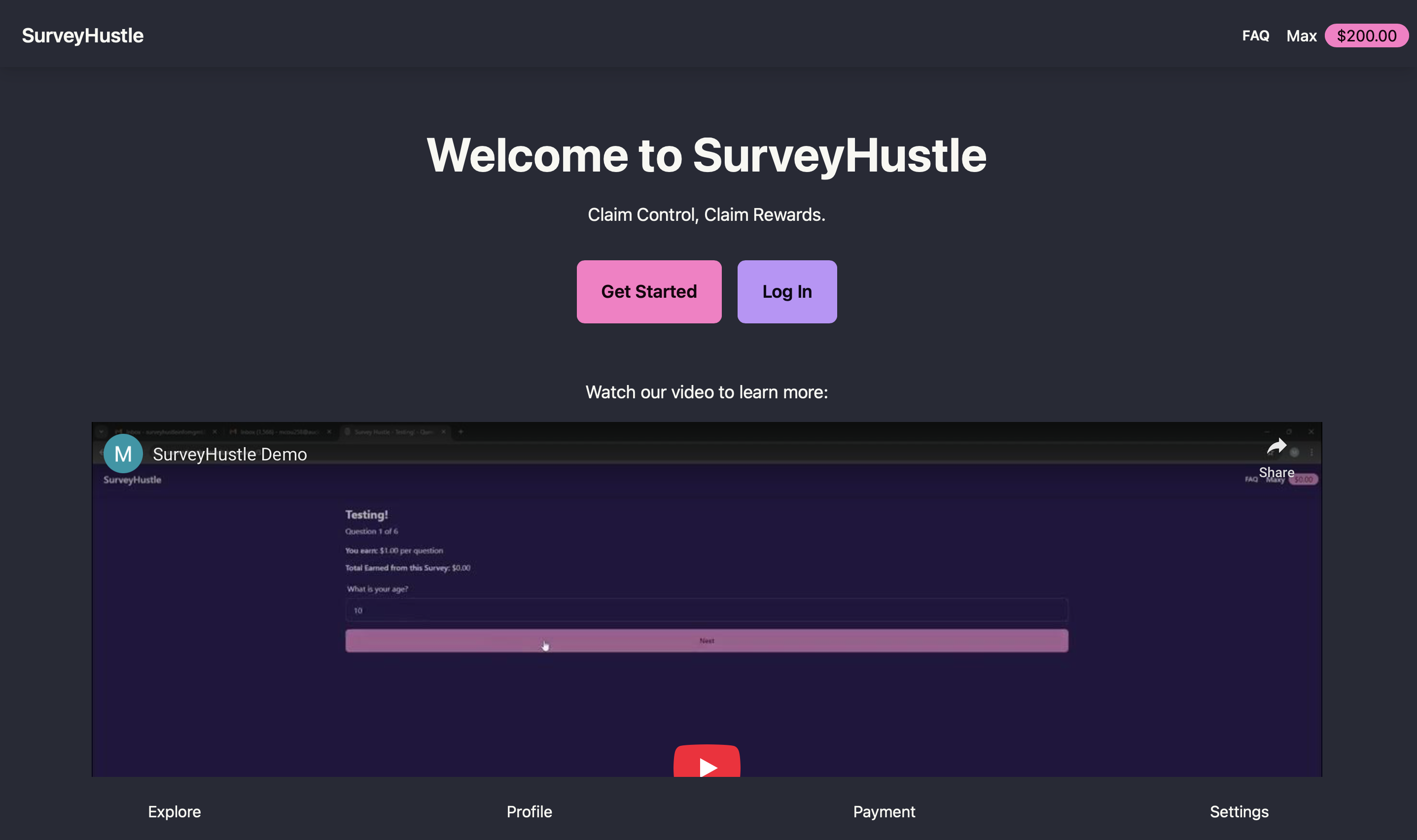 SurveyHustle Screenshot